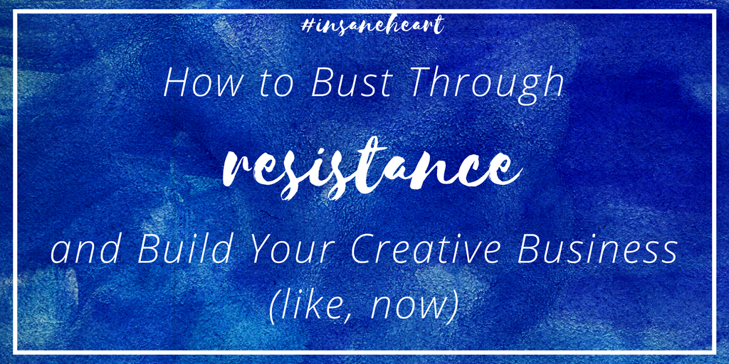Blog graphic how to bust through resistance